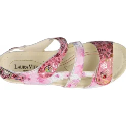 Sandales*Laura Vita Brcuelo 06 Cerise
